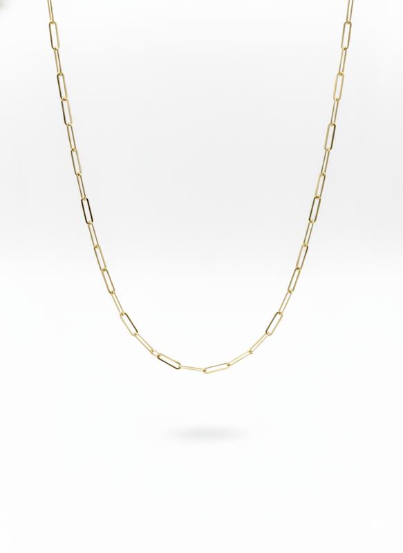 زنجیر زنانه طلا ۱۸ عیار هرمس تیما گلد گالری