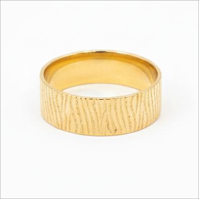 انگشتر طلا ۱۸ عیار انگشتر طرح تنه گالری زرنوش