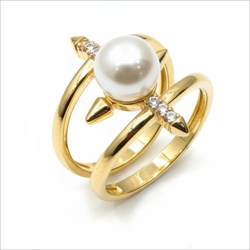 انگشتر طلا ۱۸ عیار انگشتر تایتان تیفانی گالری زرنوش