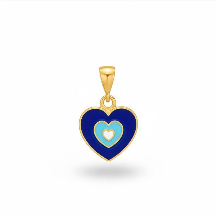 آویز طلا ۱۸ عیار قلب گالری پریدخت