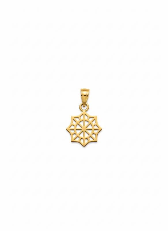 آویز زنانه طلا ۱۸ عیار برف گالری زربام