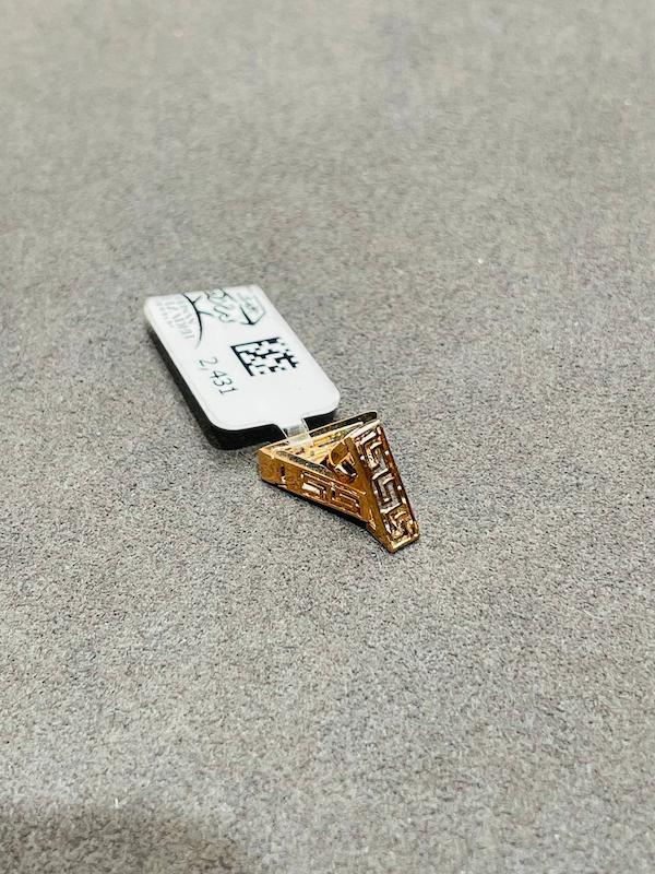 گوشواره طلا ۱۸ عیار گوشواره مدل ۲۴۳۱ جواهری سید احسان ولی زاده