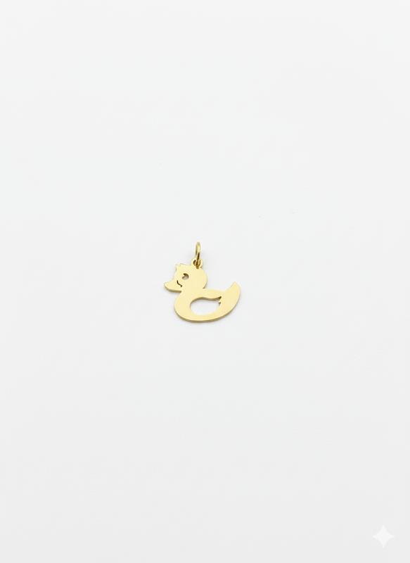 آویز طلا ۱۸ عیار آویز کودک طرح اردک گالری طلای فر