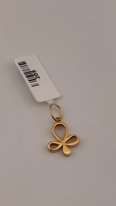 آویز زنانه طلا ۱۸ عیار آویز گل گالری چیدا