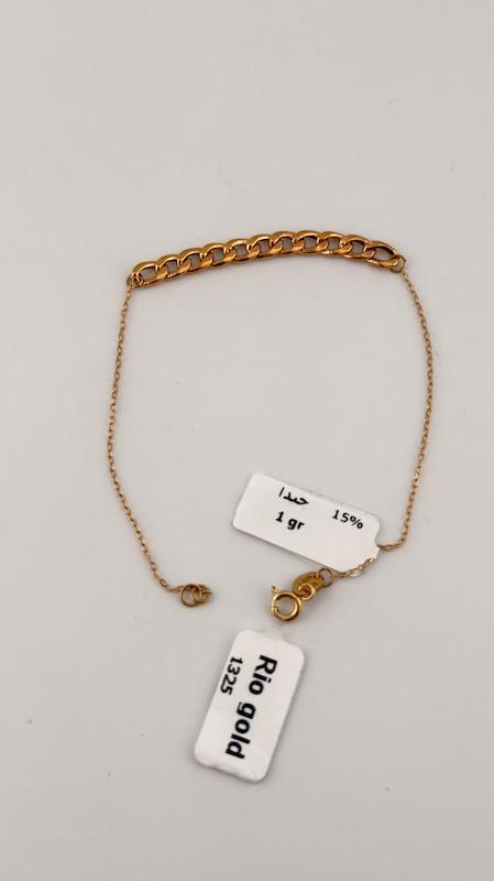 دستبند زنانه طلا ۱۸ عیار دستبند کارتیر گالری چیدا