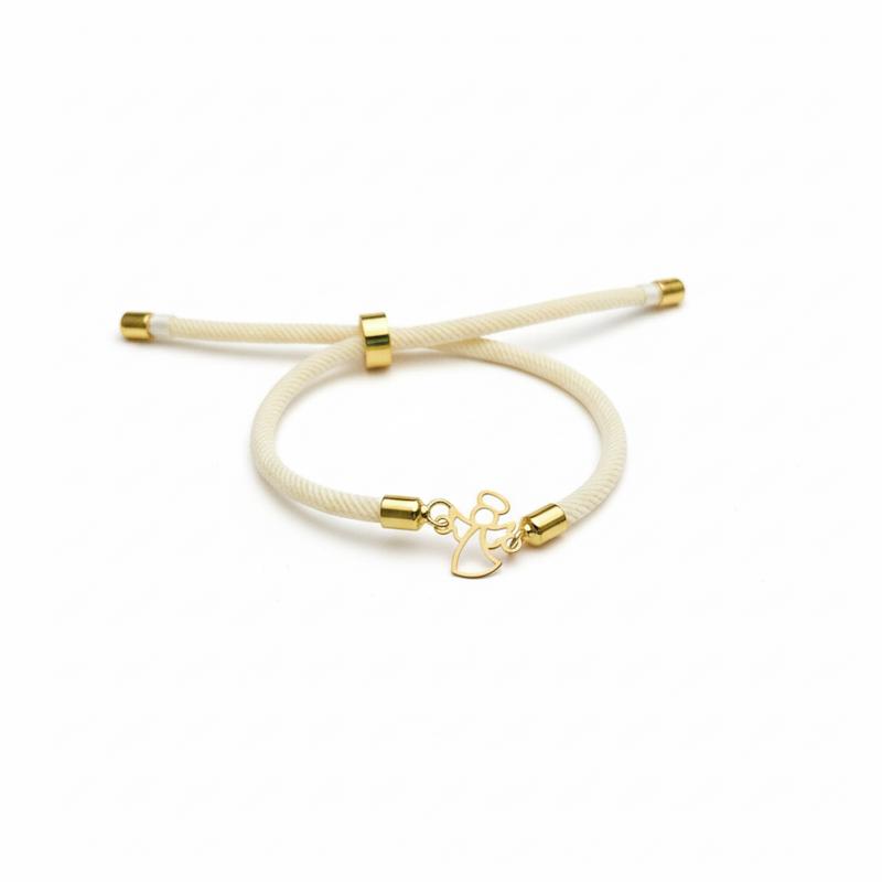 دستبند بچگانه طلا ۱۸ عیار مارشال طرح فرشته گالری زربام