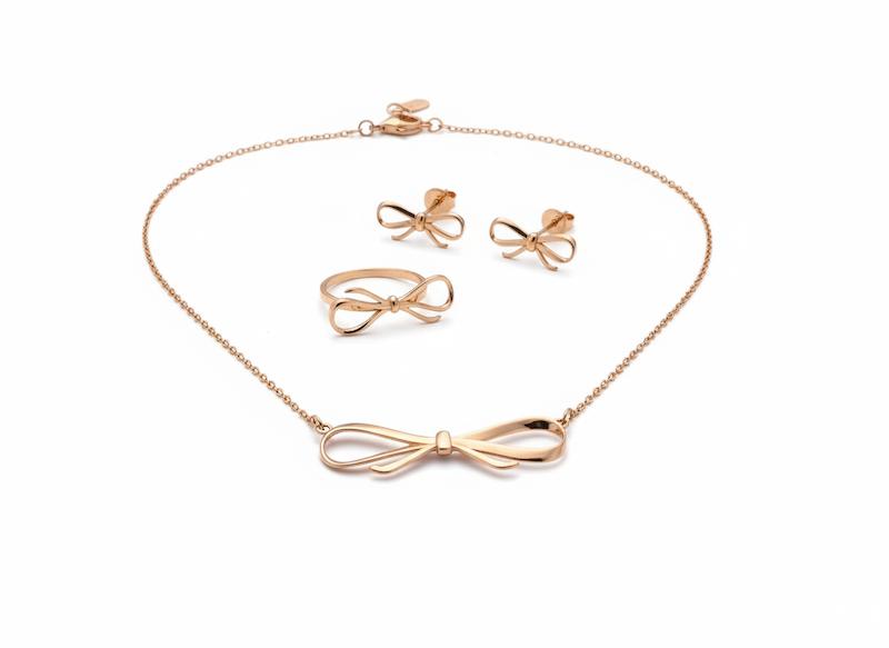 زنانه نیم ست طلا ۱۸ عیار پاپیون گالری زربام