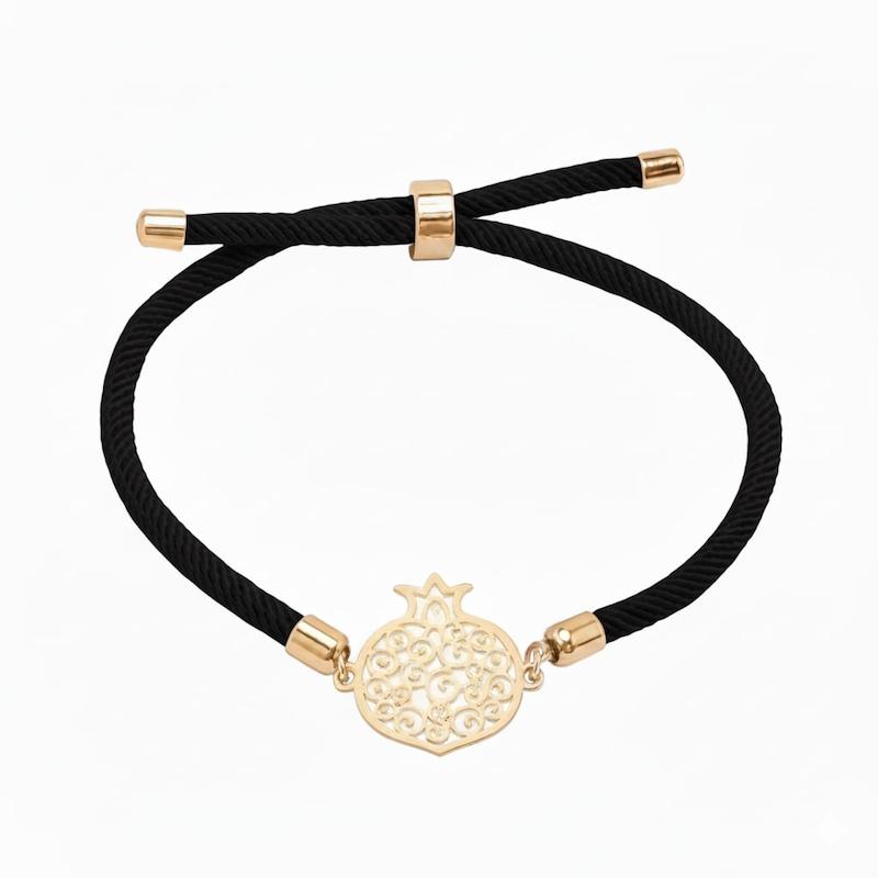 دستبند طلا 18 عیار زنانه مدوپد مدل انار کد MOD005981