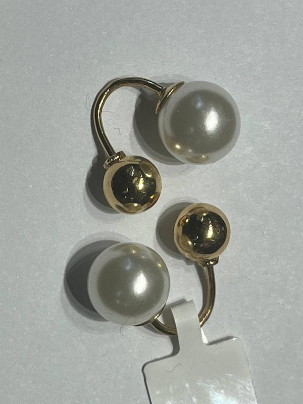 پیرسینگ زنانه طلا ۱۸ عیار مروارید گالری طلا دوران