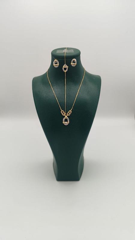 سرویس زنانه طلا ۱۸ عیار سرویس هرمس گالری طلا و جواهر ملکی