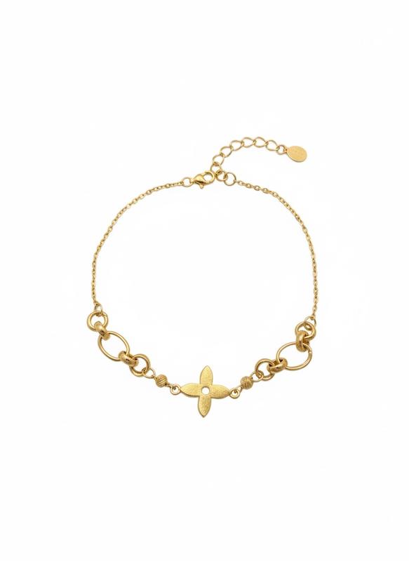 دستبند زنانه طلا ۱۸ عیار کارتیه٢۵۴٧ گالری طلای شفیع