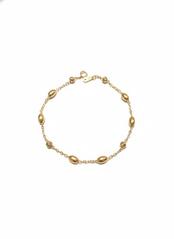 دستبند زنانه طلا ۱۸ عیار البرنادو٢۶۴٩ گالری طلای شفیع