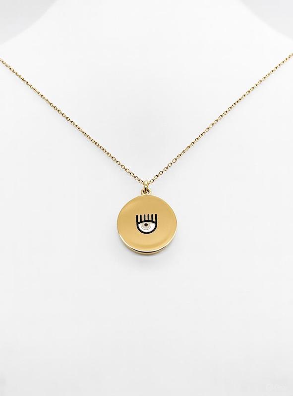 گردنبند زنانه طلا ۱۸ عیار گردنبند کیارا گالری طلای هدی