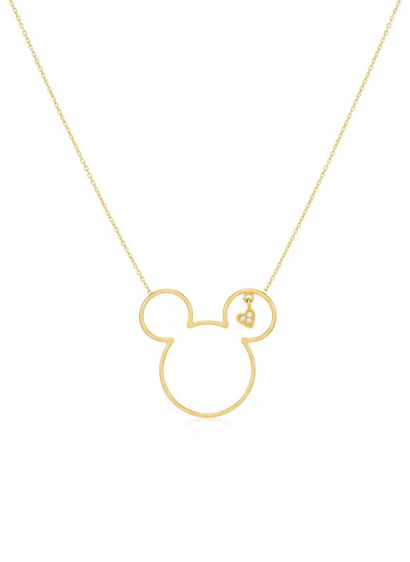 گردنبند زنانه طلا ۱۸ عیار گردنبند لیبرا٢٩١٣ گالری طلای شفیع