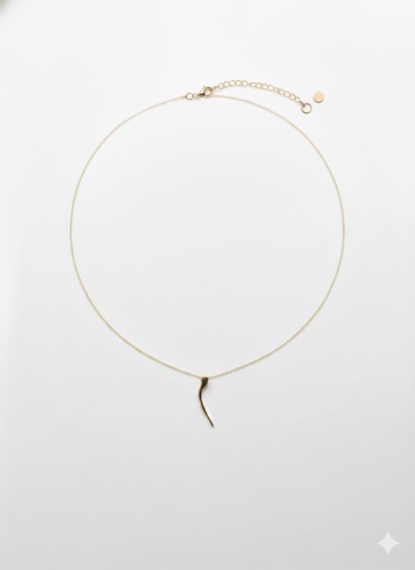 گردنبند زنانه طلا ۱۸ عیار گردنبند حروف گالری طلا سرور گلد