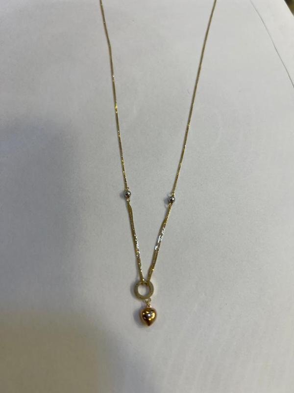 گردنبند زنانه طلا ۱۸ عیار گردنبند ایتالیایی گالری طلای بهگلد