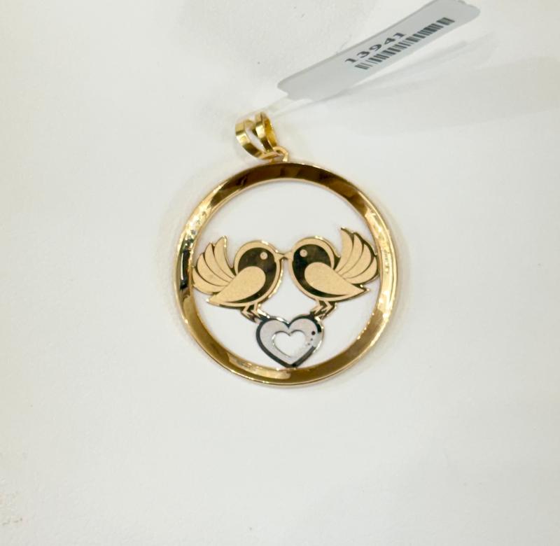 آویز زنانه طلا ۱۸ عیار آویز قلب گالری امپریال