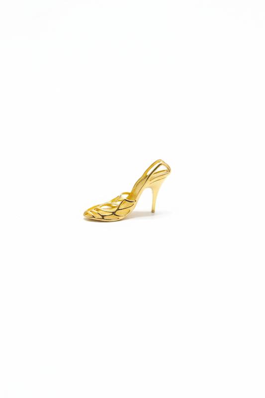 آویز زنانه طلا ۱۸ عیار آویز کفش گالری پلاتین