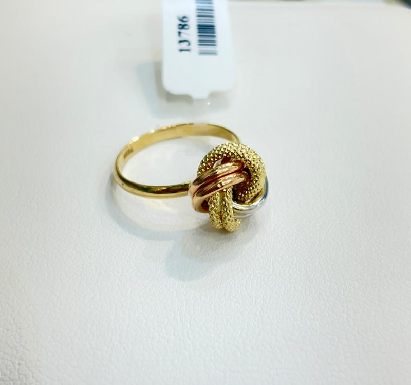 انگشتر زنانه طلا ۱۸ عیار انگشتر گره گالری امپریال