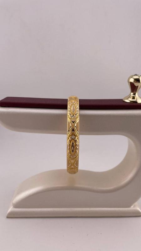 النگو زنانه طلا ۱۸ عیار النگو گالری شهر النگو