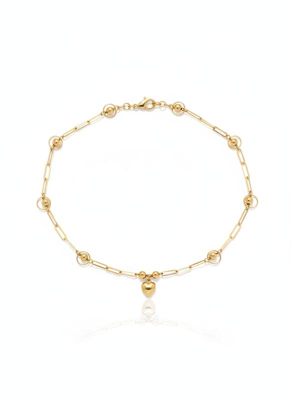 گردنبند زنانه طلا ۱۸ عیار گردنبندوارداتی گالری کاژه گلد