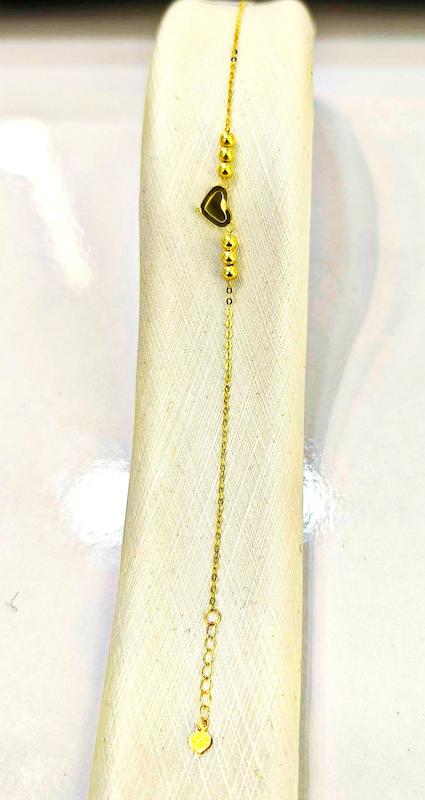 دستبند طلا ۱۸ عیار دستبند اماراتی گوی و دلبر گالری نیک گلد