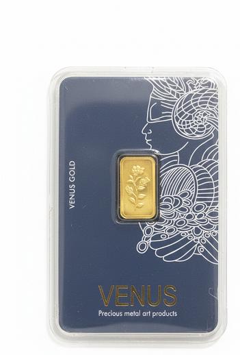 شمش طلا ۱۸ عیار ونوس 200 سوت گالری پلاتین