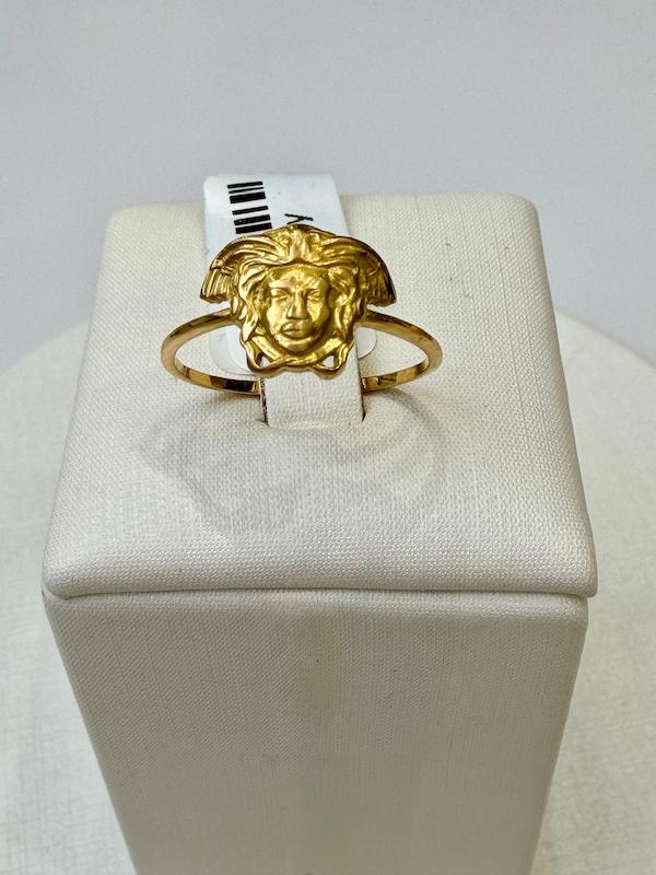 انگشتر زنانه طلا ۱۸ عیار انگشتر ورساچه اف گالری