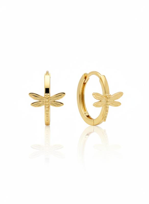 گوشواره زنانه طلا ۱۸ عیار garlen گالری طلای سید محمد رضا فاطمیان