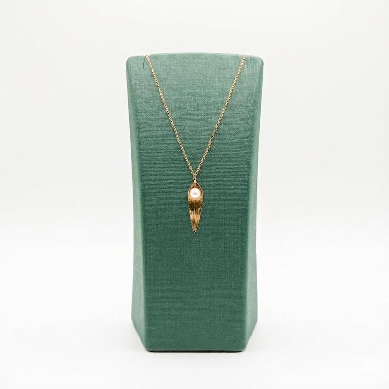 گردنبند زنانه طلا ۱۸ عیار پر گالری سام