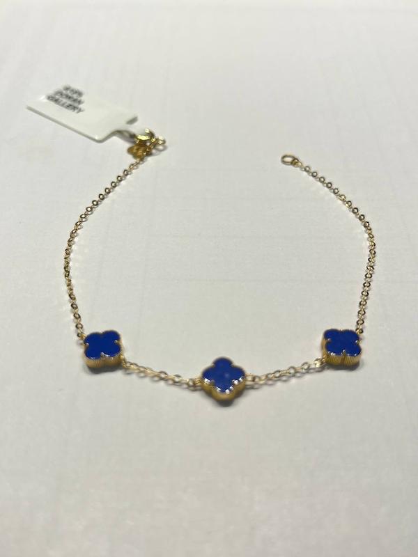 دستبند زنانه طلا ۱۸ عیار ونکلیف گالری طلا دوران