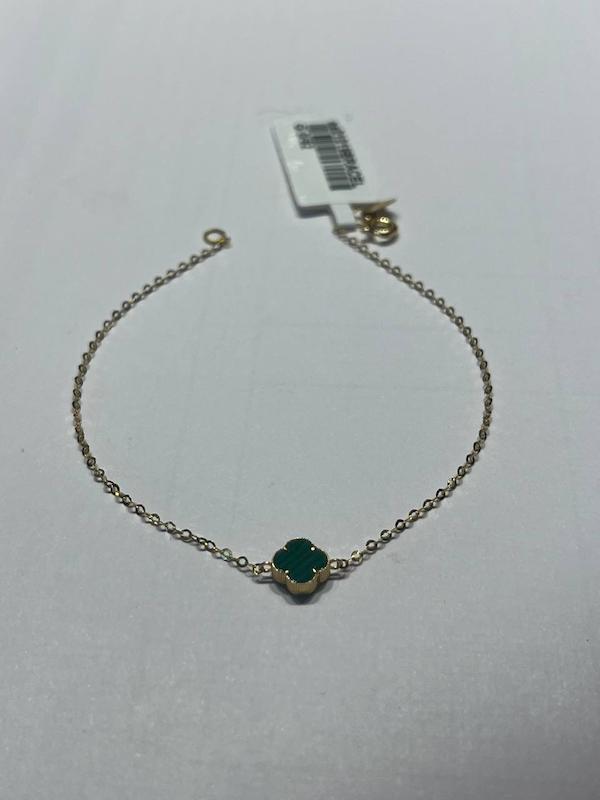 دستبند زنانه طلا ۱۸ عیار ونکلیف گالری طلا دوران