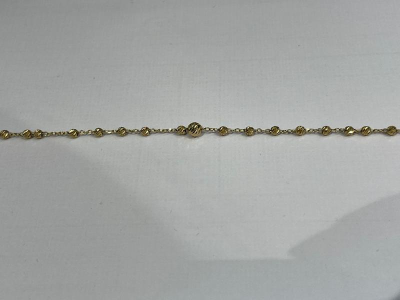 دستبند زنانه طلا ۱۸ عیار البرناردو گالری طلا دوران