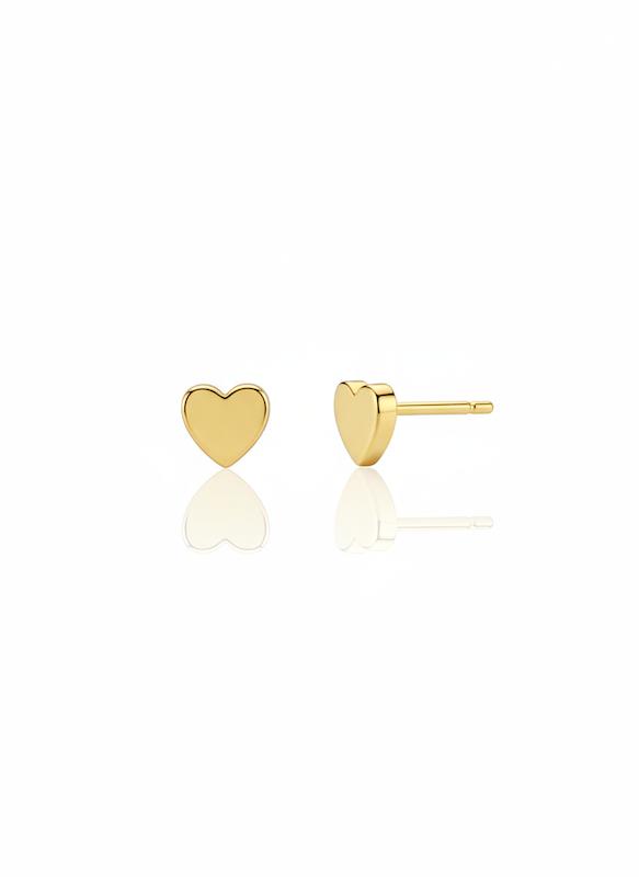 گوشواره طلا ۱۸ عیار heart گالری طلای سید محمد رضا فاطمیان