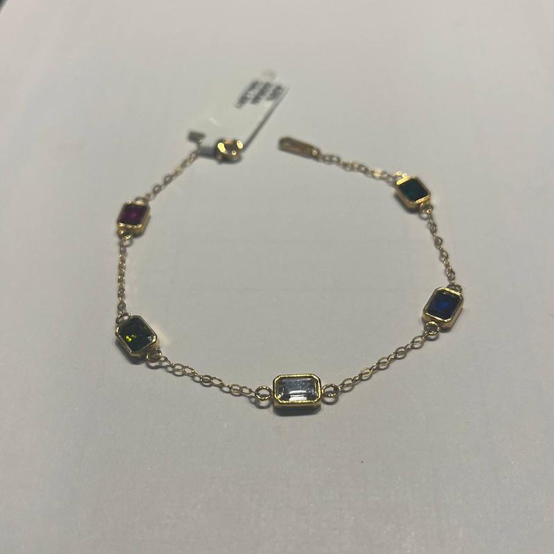 دستبند زنانه طلا ۱۸ عیار مارکو گالری طلا دوران