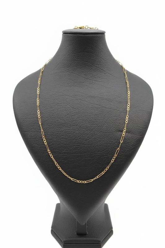 زنجیر طلا ۱۸ عیار هرمس ظریف گالری پلاتین