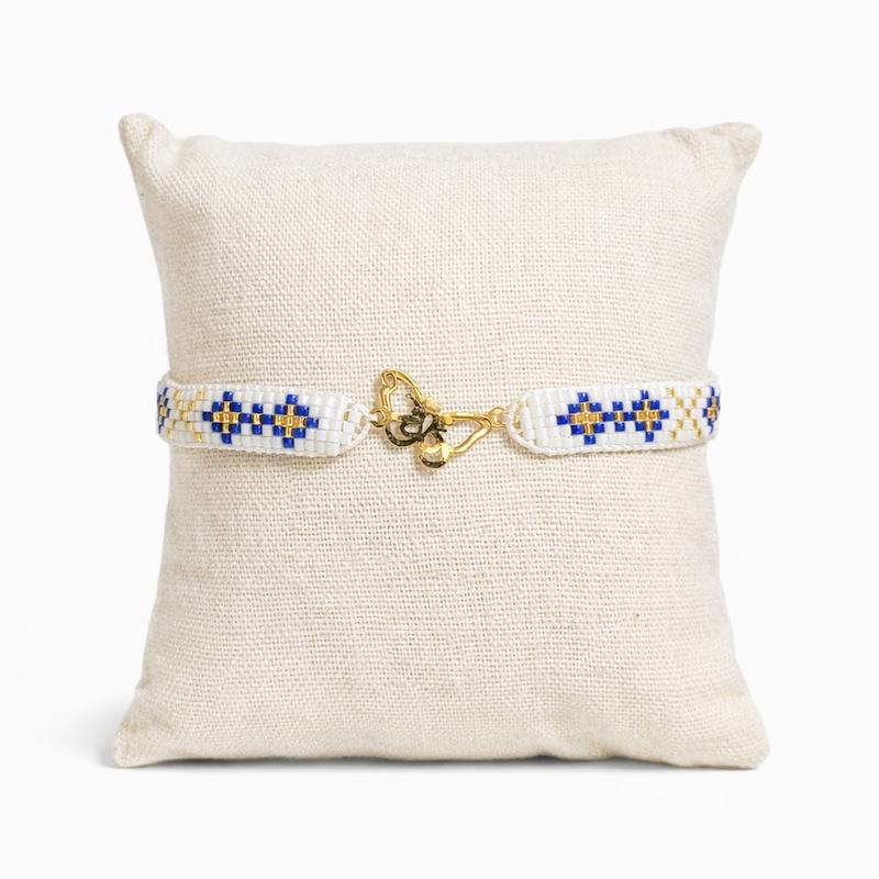 دستبند زنانه طلا ۱۸ عیار میوکی پروانه 2 گالری مینا‌جان