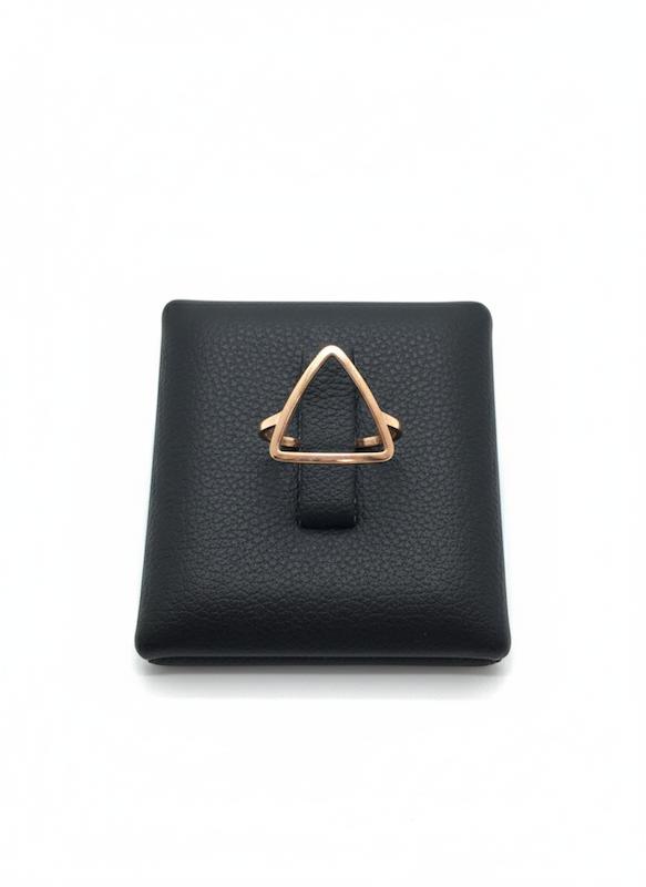 انگشتر طلا ۱۸ عیار مینیمال گالری طلای سید محمد رضا فاطمیان