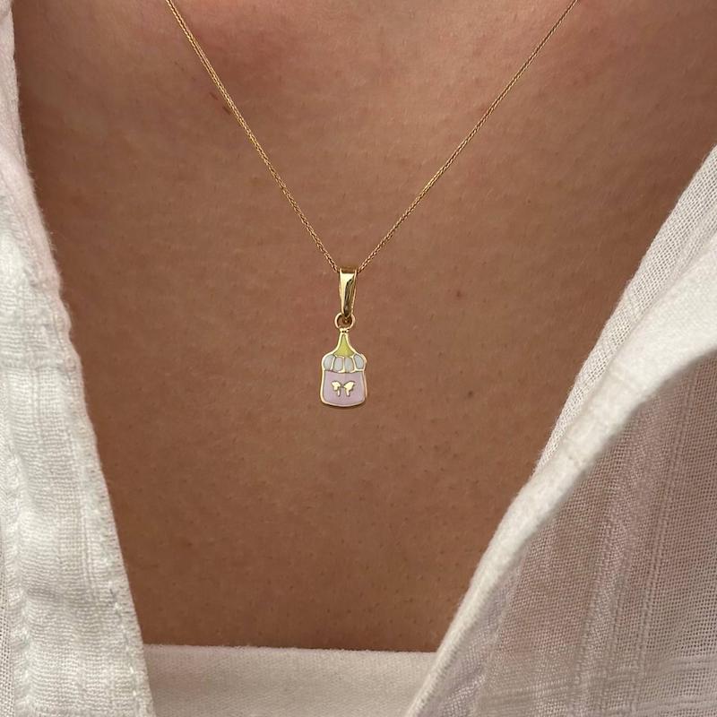 آویز بچگانه طلا ۱۸ عیار آویز کودک سانل گلد