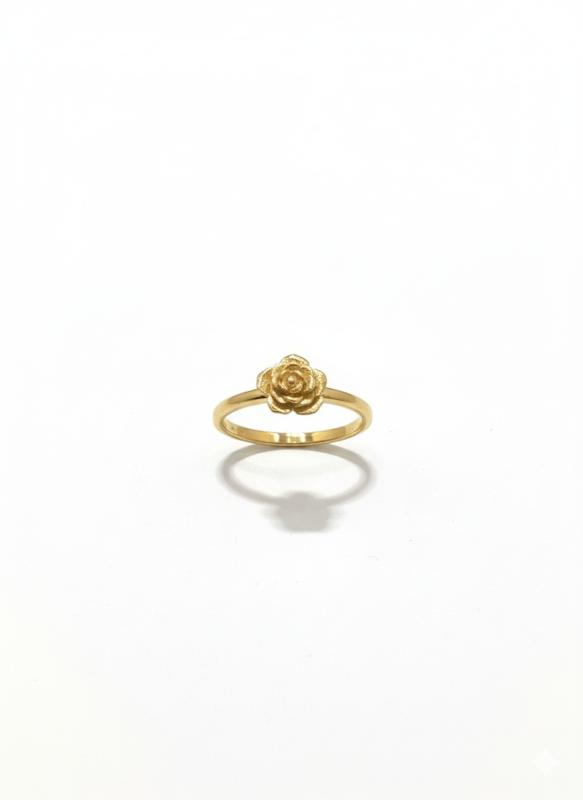 انگشتر طلا ۱۸ عیار گل گالری طلای سید محمد رضا فاطمیان