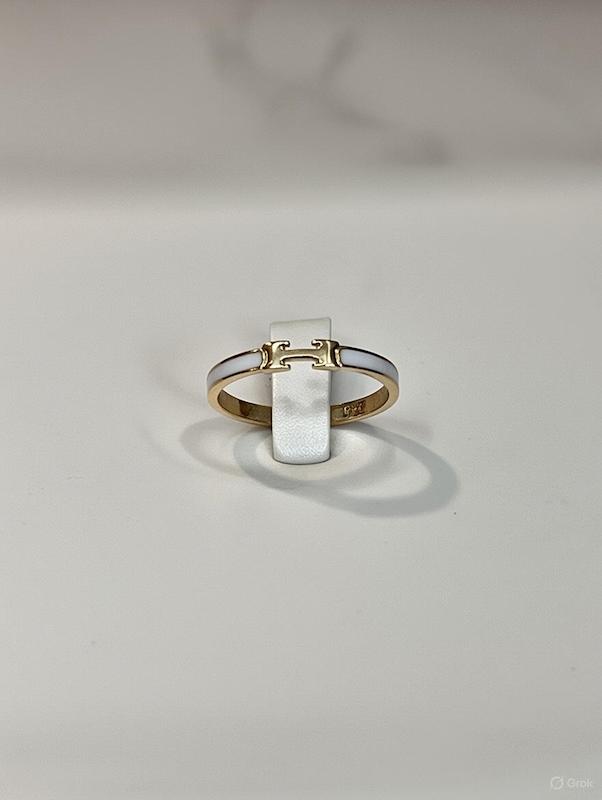 انگشتر زنانه طلا ۱۸ عیار انگشتر هرمس گالری طلای هدی