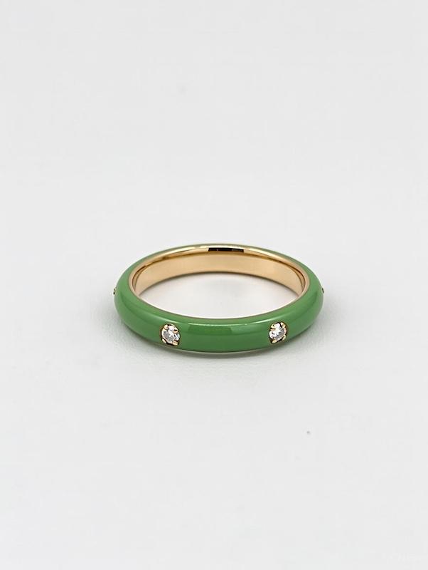 انگشتر زنانه طلا ۱۸ عیار انگشتر کیمیا گالری طلای هدی