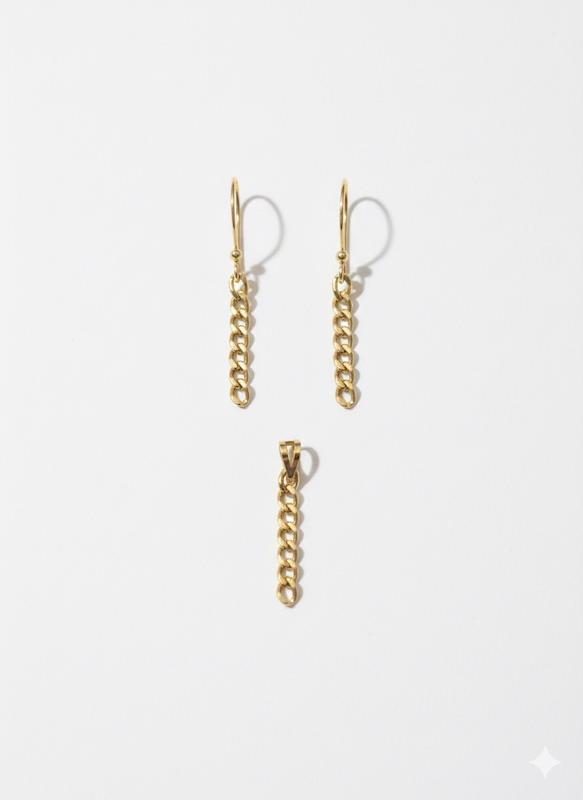 زنانه نیم ست طلا ۱۸ عیار کارتیه گالری طلا سرور گلد