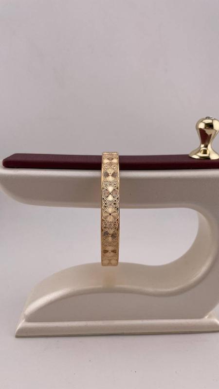 النگو زنانه طلا ۱۸ عیار النگو طرح ونکلیف گالری شهر النگو