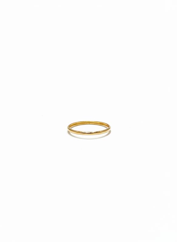 انگشتر طلا ۱۸ عیار رینگ ساده گالری طلای سید محمد رضا فاطمیان