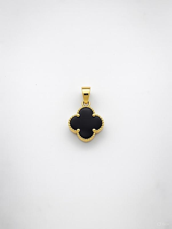 آویز زنانه طلا ۱۸ عیار پلاک ونکلیف گالری طلای هدی