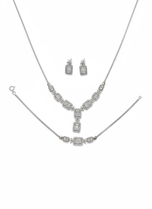 سرویس زنانه طلا ۱۸ عیار پیوه زن۴۵۶۶ گالری طلای شفیع