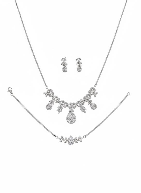 سرویس زنانه طلا ۱۸ عیار پیوه ژن٣١٢٢ گالری طلای شفیع