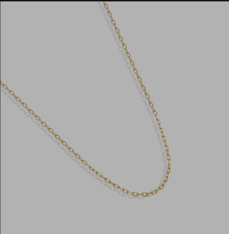 زنجیر زنانه طلا ۱۸ عیار زنجیر فلامینگو گالری کاژه گلد