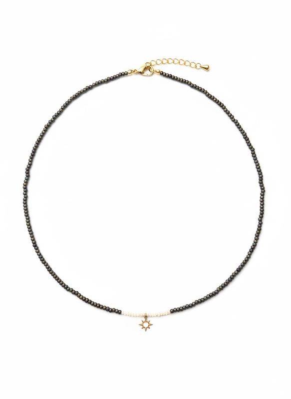 گردنبند زنانه طلا ۱۸ عیار چوکر خورشید گالری طلا سرور گلد